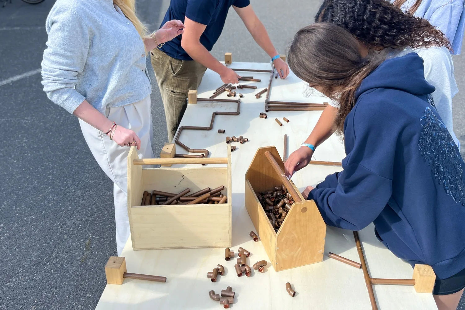 Tagesworkshop im deutsch-israelischen Jugendcamp
