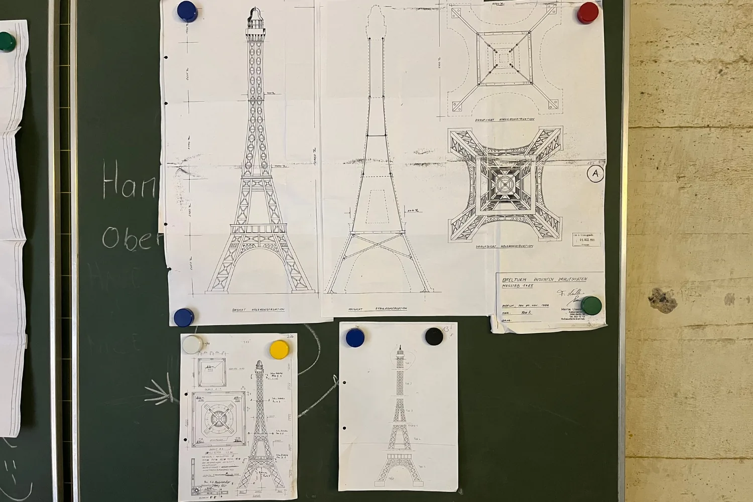 Miniatur-Eiffelturm im Berliner Wedding
